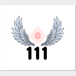 Angel Number 1.11 Posters and Art